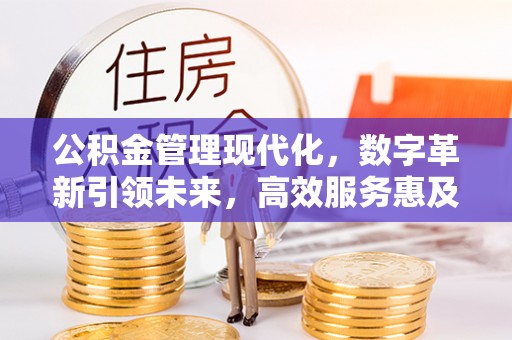 瓦房店公积金管理现代化，数字革新引领未来，高效服务惠及民生