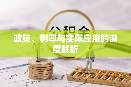 瓦房店政策、利率与实际应用的深度解析